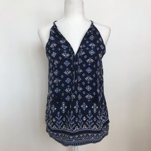 Joie silk tassel boho tank